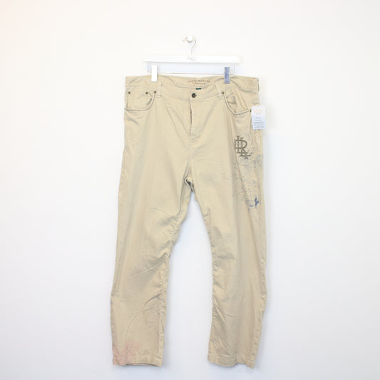 Vintage Ralph Lauren jeans in beige. Best fits W40