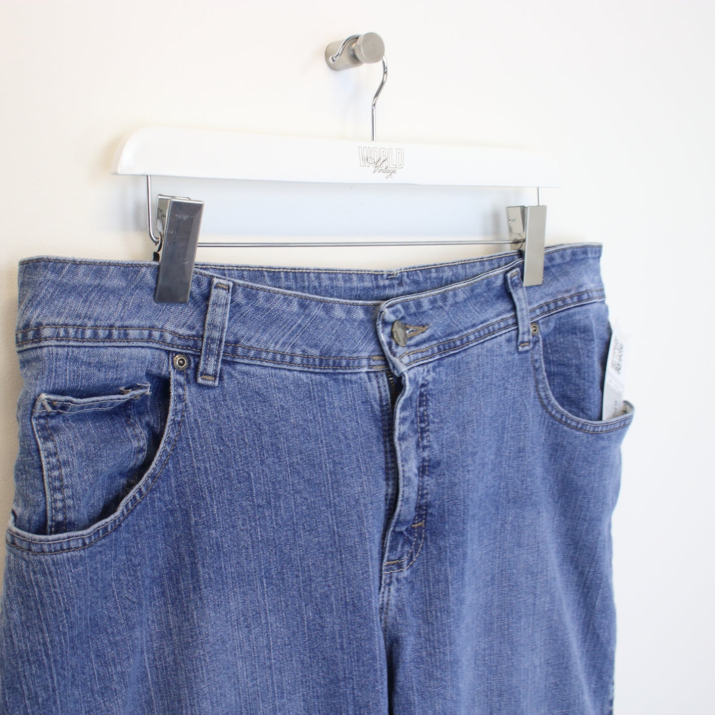 Vintage Rider jeans in blue. Best fits W38 L28