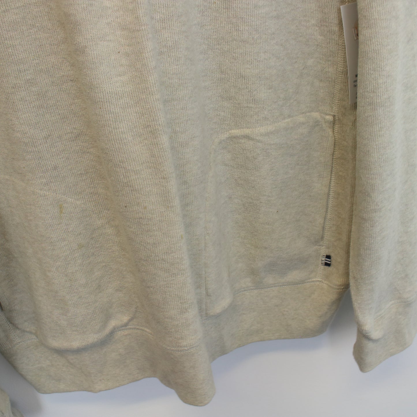 Vintage Nautica quarter zip sweatshirt in grey. Best fits L