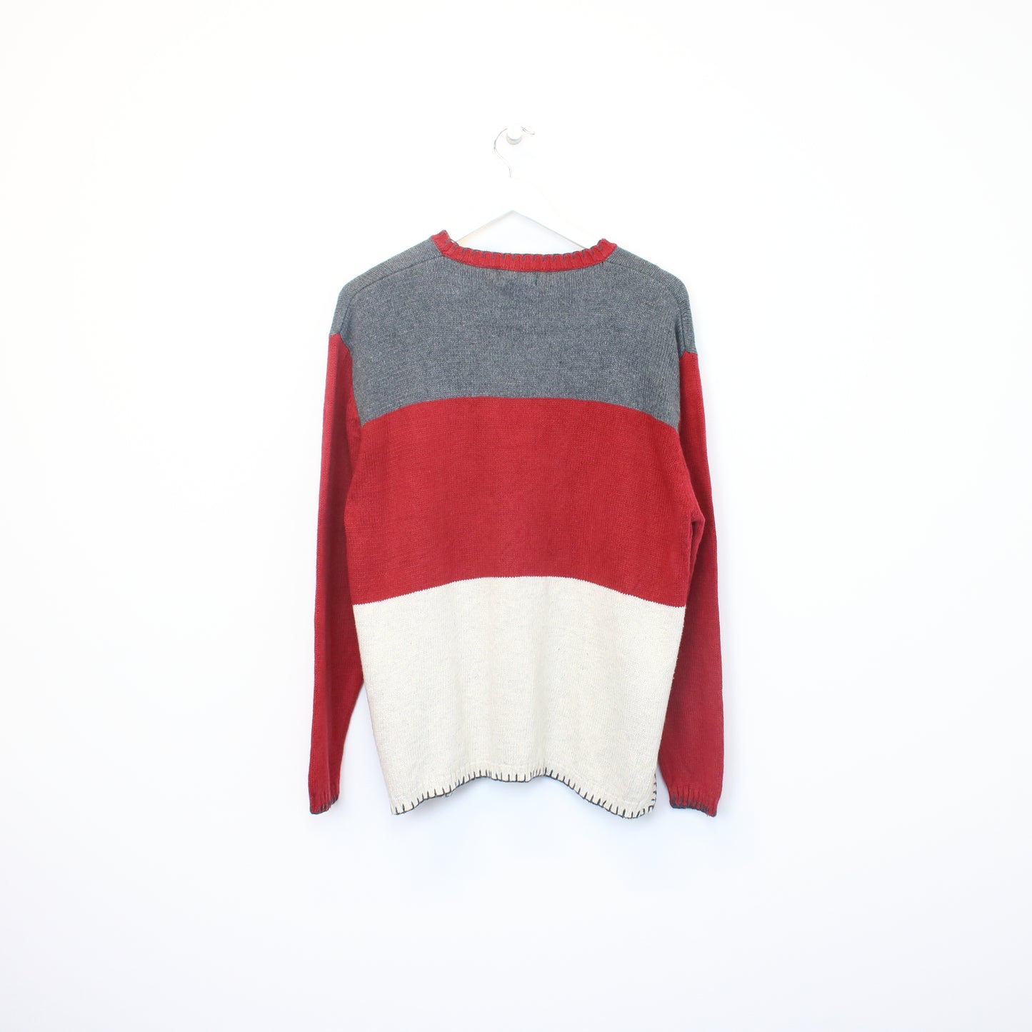 Vintage Woorich knitted sweatshirt in Red. Best fits S