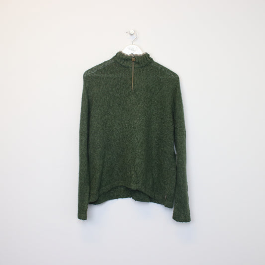 Vintage Woorich knitted sweatshirt in Green. Best fits M