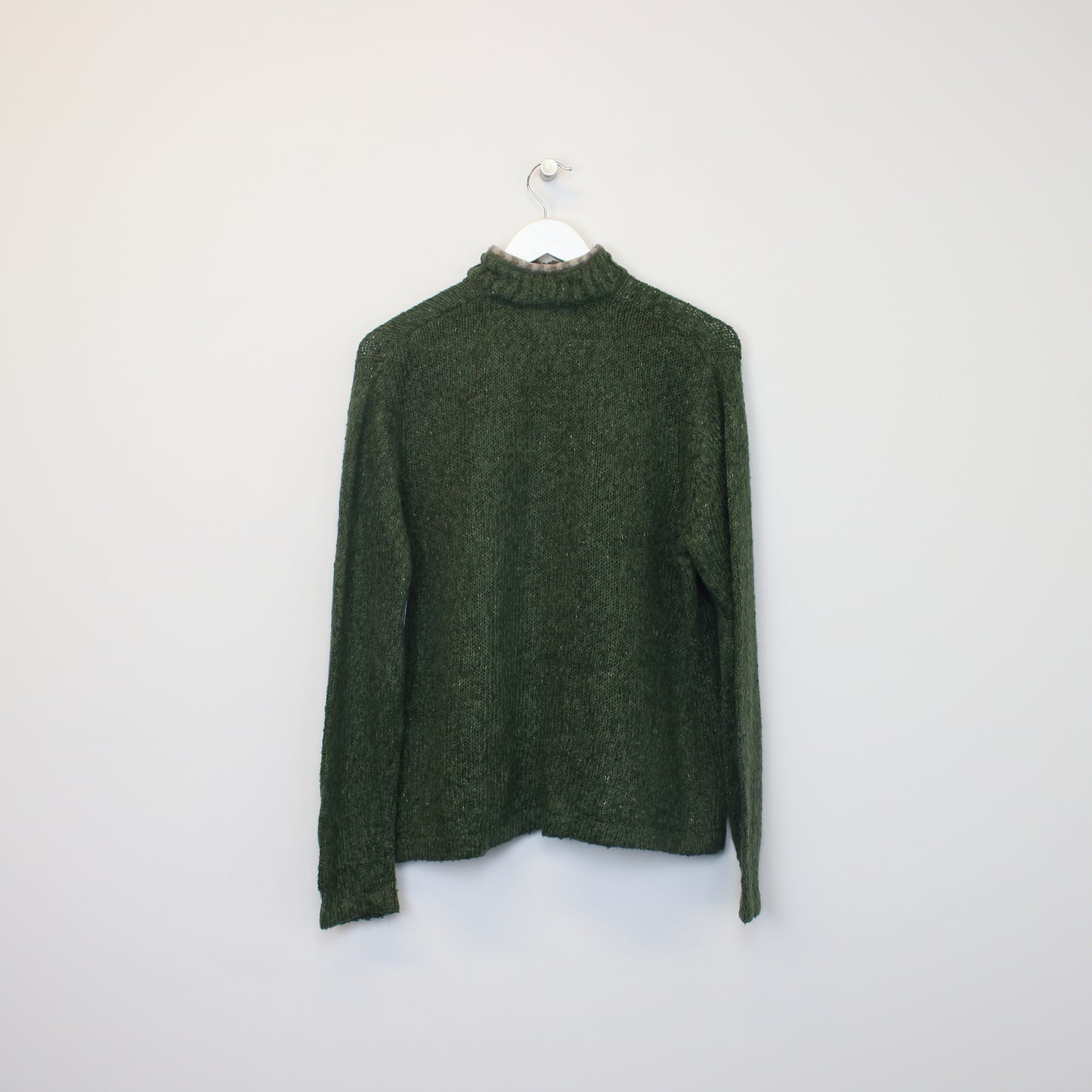 Vintage Woorich knitted sweatshirt in Green. Best fits M