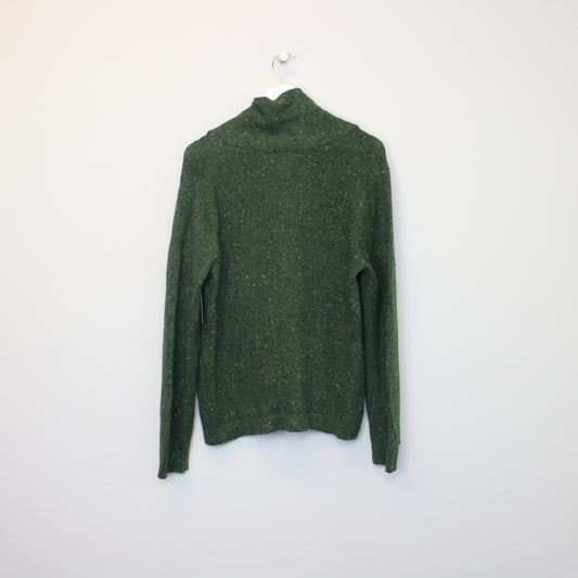 Vintage Woolrich knitted sweatshirt in Green. Best fits L