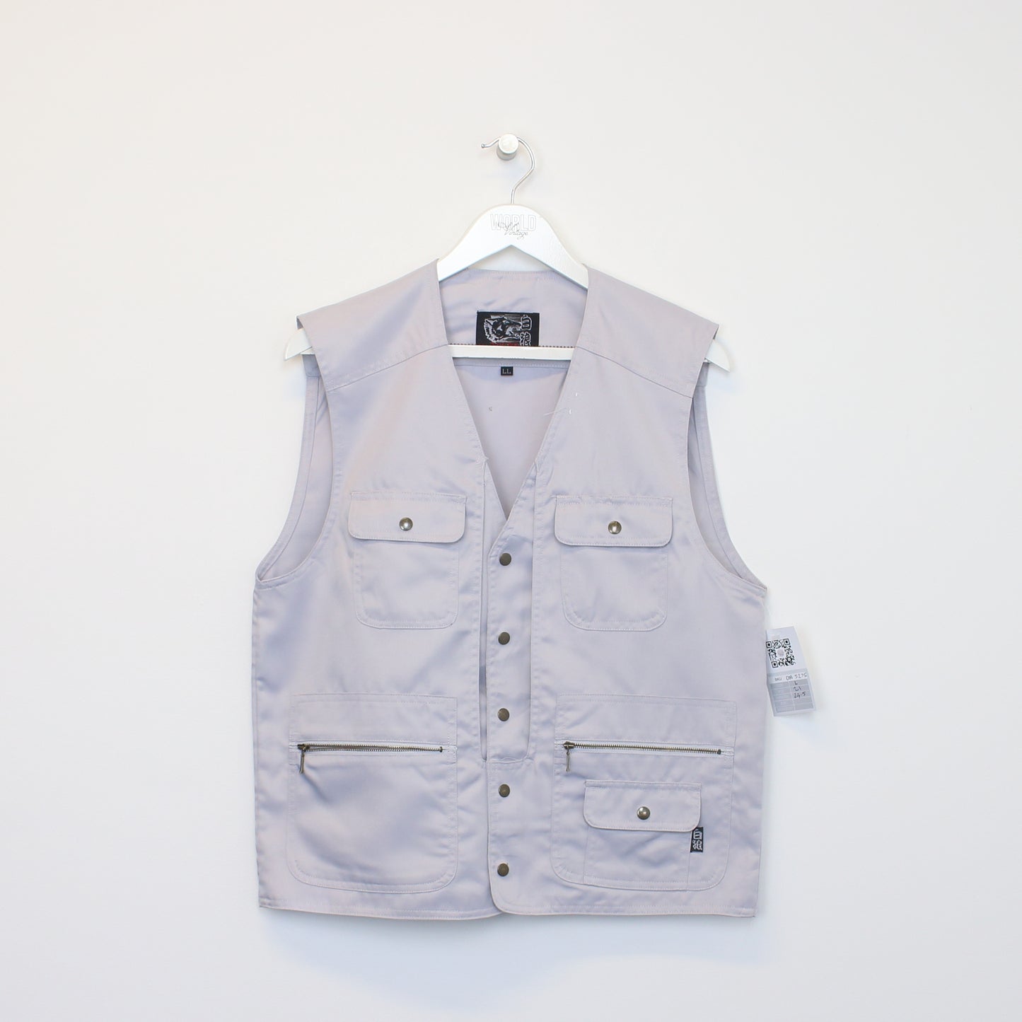 Vintage Unbranded vest in grey. Best fits L