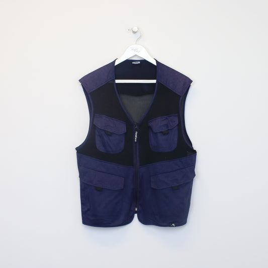 Vintage Field Core vest in purple. Best fits M