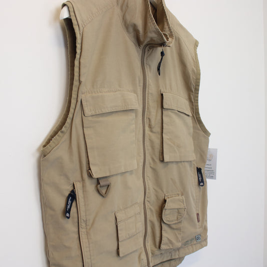 Vintage Unbranded vest in khaki. Best fits M