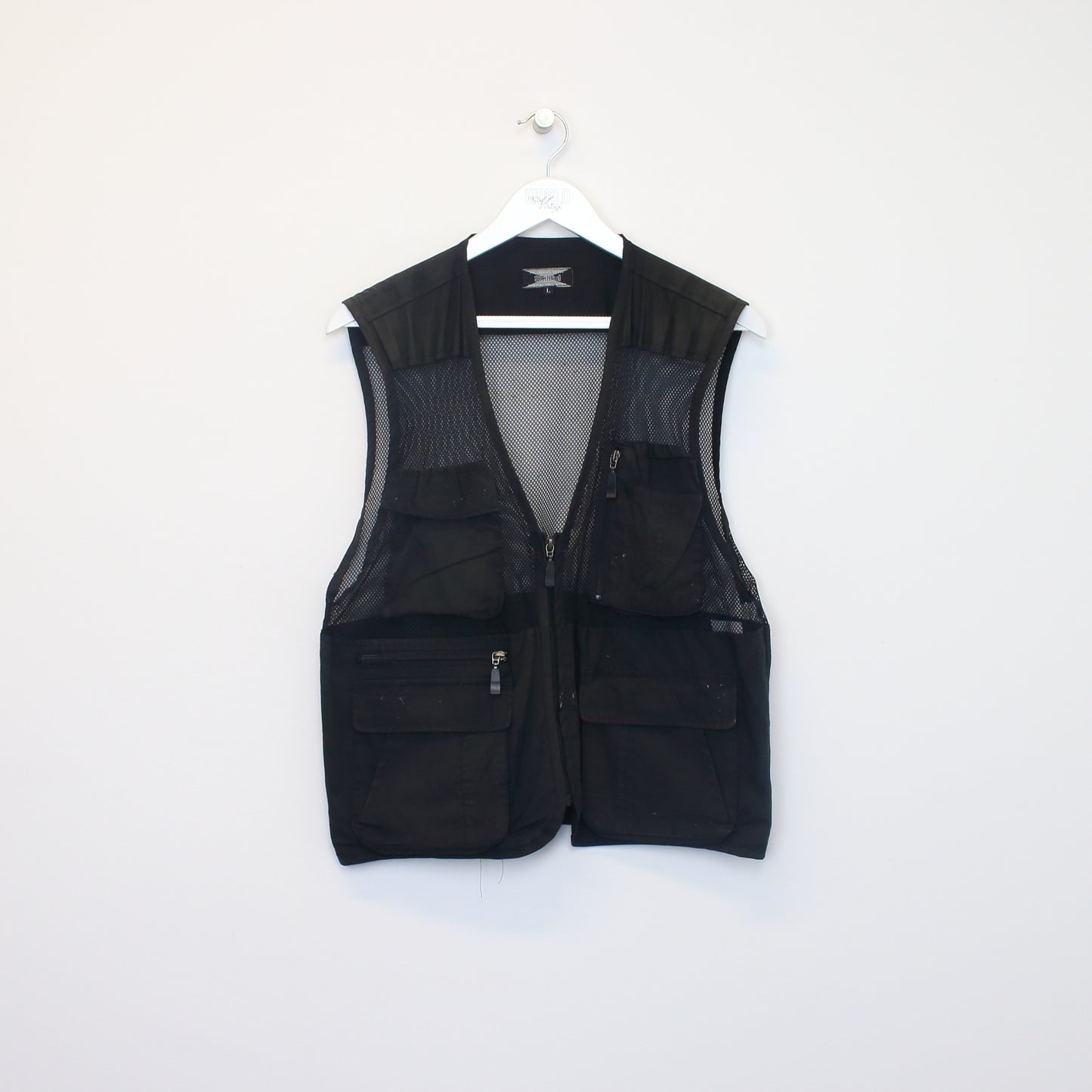 Vintage Skillful vest in grey. Best fits L