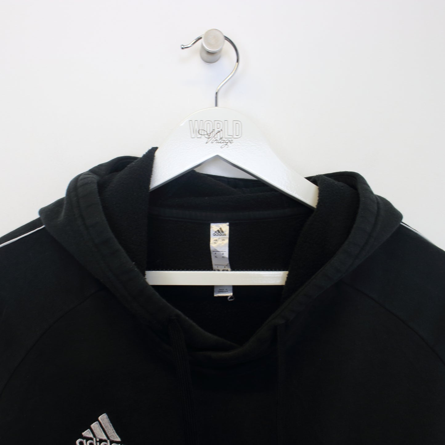 Vintage Adidas sweatshirt in Black. Best Fits L