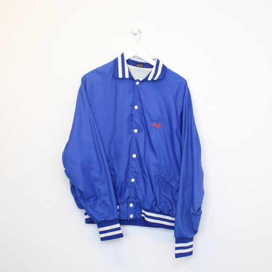 Vintage Aristo Jac Bomber jacket in Blue. Best Fits XL