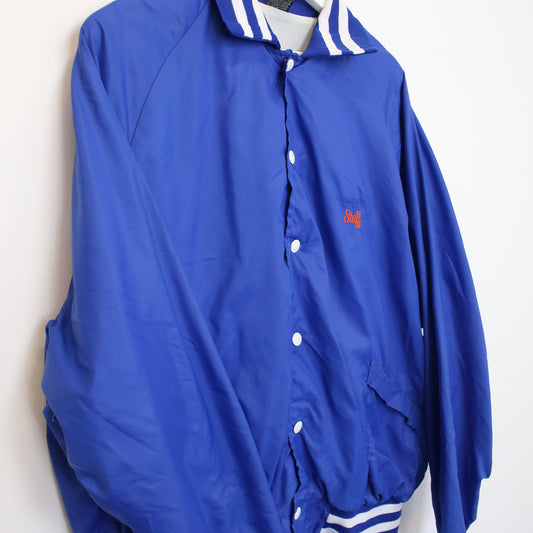 Vintage Aristo Jac Bomber jacket in Blue. Best Fits XL