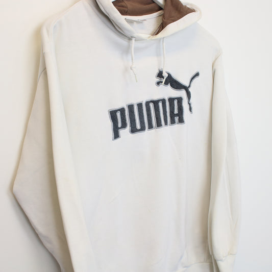 Vintage Puma sweatshirt in White. Best fits M