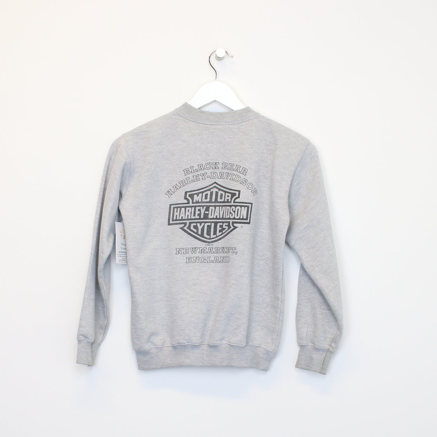 Vintage Harley Davidson sweatshirt in grey. Best fits XXS