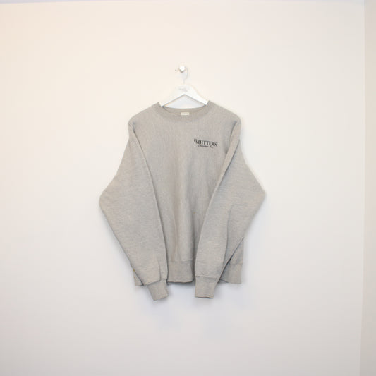 Vintage Champion sweatshirt in Grey. Best fits L