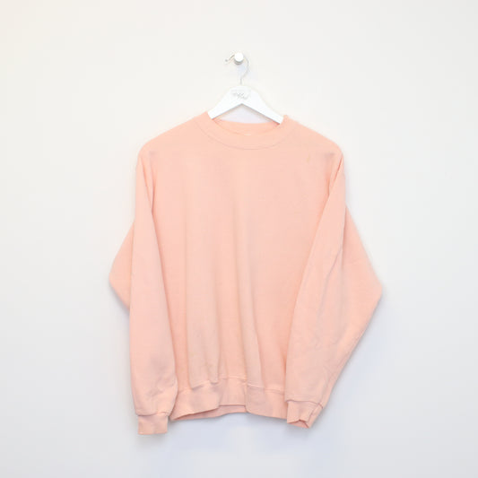 Vintage Unbranded sweatshirt in Pink. Best fits L