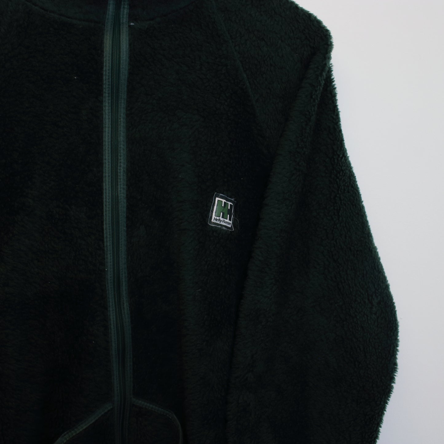 Vintage Helly Hansen fleece in green. Best fits L