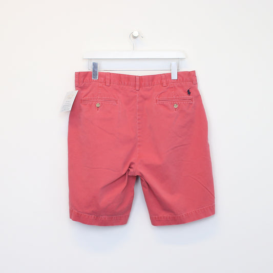 Vintage Polo Ralph Lauren shorts in red. Best fits W35