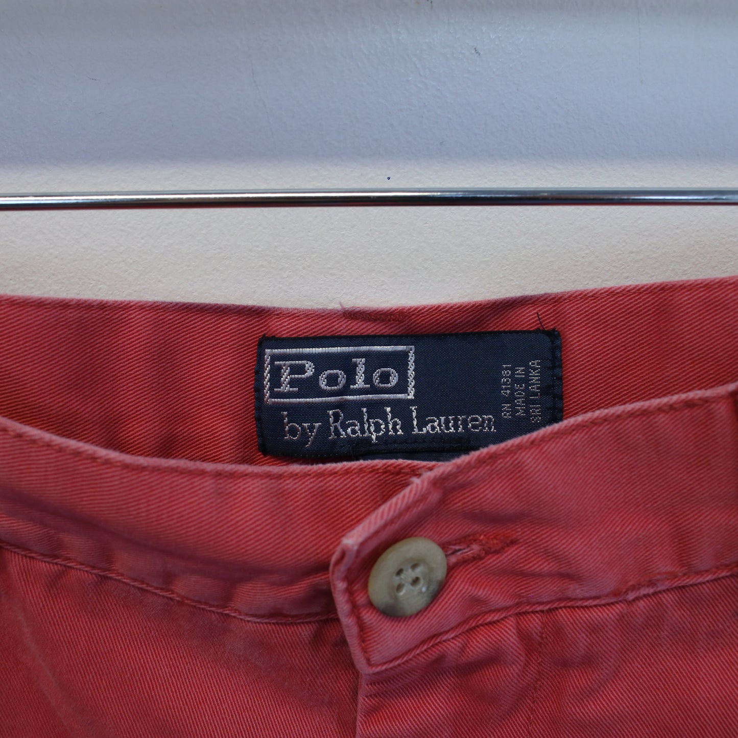 Vintage Polo Ralph Lauren shorts in red. Best fits W35