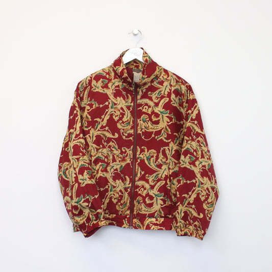 Vintage Out Brook crazy jacket in red. Best fits S