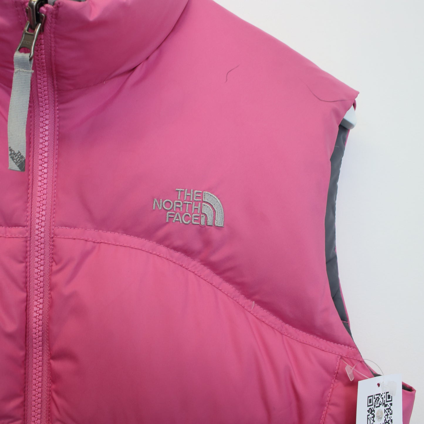 Vintage women's The North Face Jacket in pink. Best fits XL