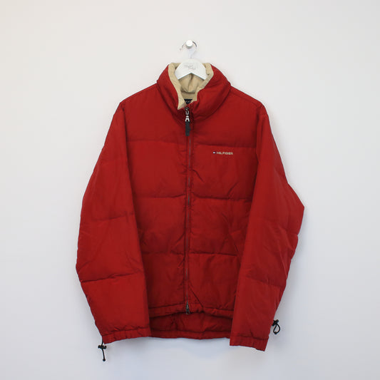 Vintage Tommy Hilfiger jacket in red. Best fits L