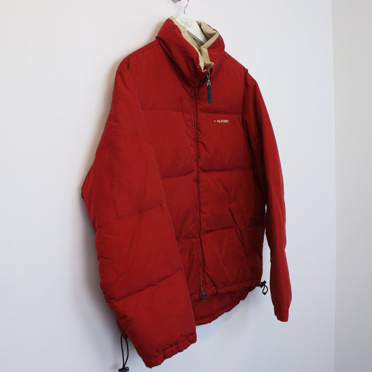 Vintage Tommy Hilfiger jacket in red. Best fits L