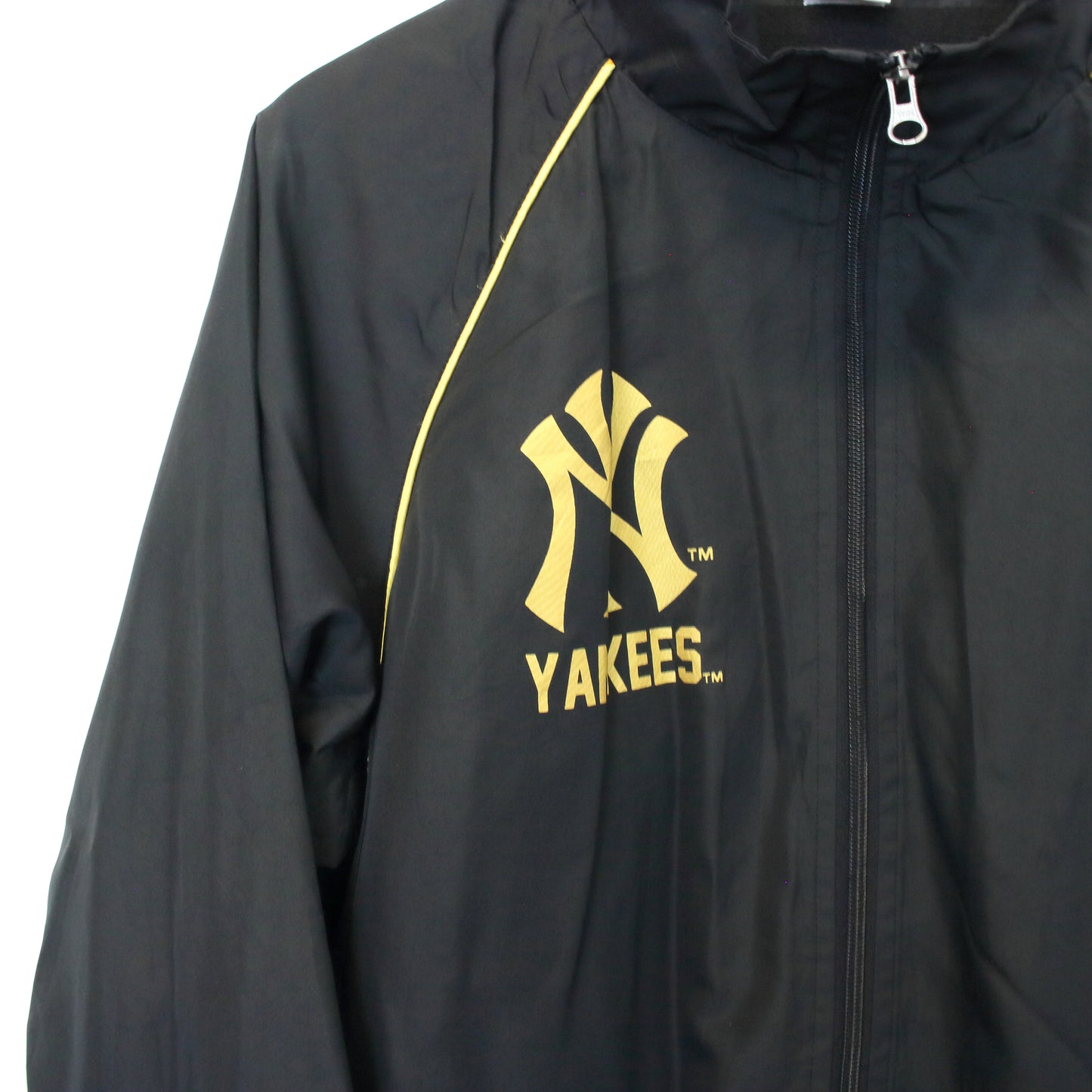 Vintage Yankees jacket in black. Best fits XL