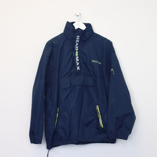 Vintage Head jacket in navy. Best fits L