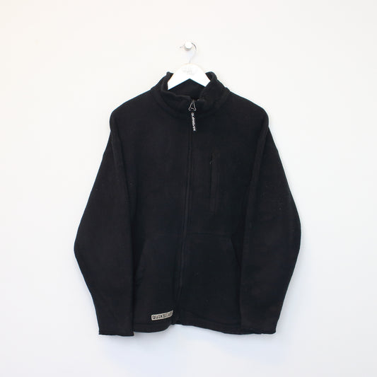 Vintage Quiksilver fleece in black. Best fits M