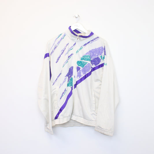 Vintage Fila jacket in white. Best fits M