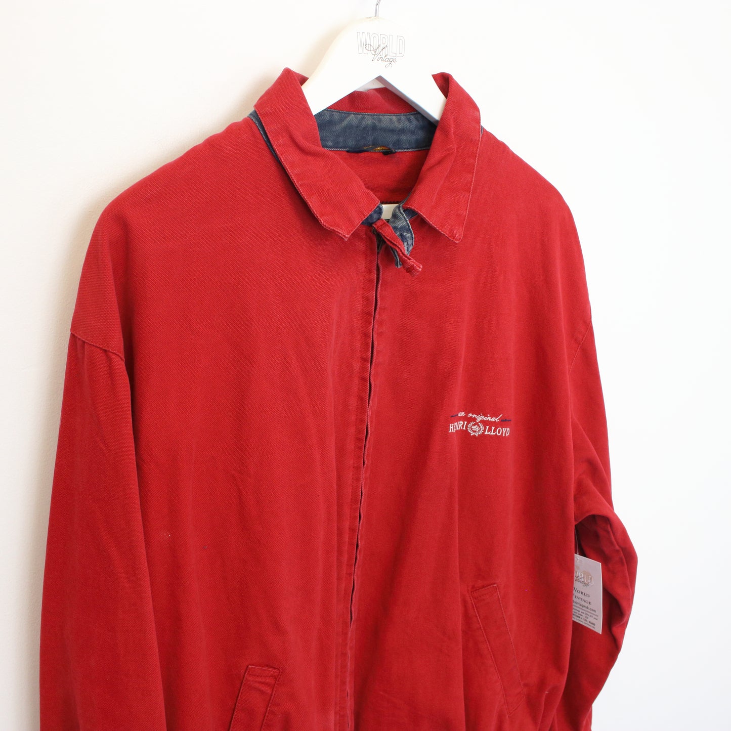 Vintage Henri Lloyd jacket in red. Best fits L