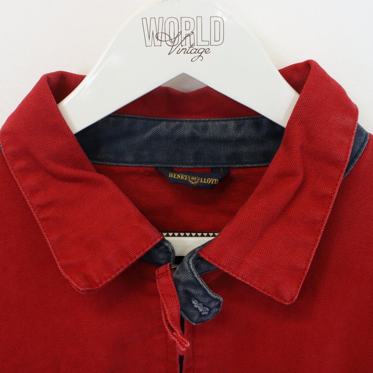 Vintage Henri Lloyd jacket in red. Best fits L