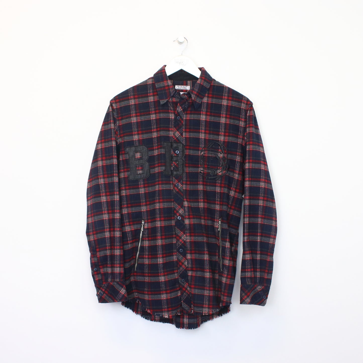 Vintage Billionaire Boys Club shirt in red. Best fits S