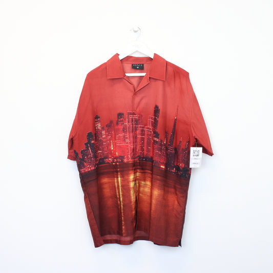 Vintage Urban Spirit shirt in red. Best fits XL