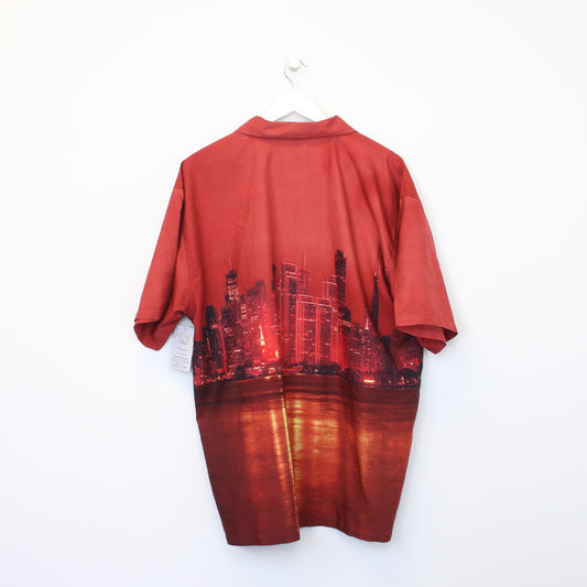 Vintage Urban Spirit shirt in red. Best fits XL