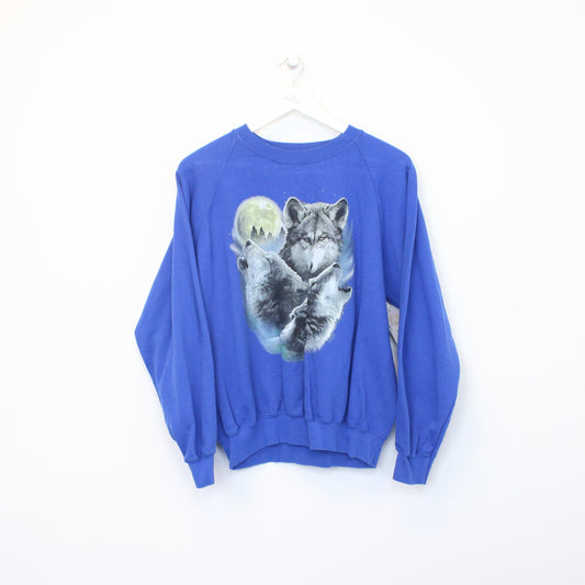 Vintage Unbranded sweatshirt in blue. Best fits M
