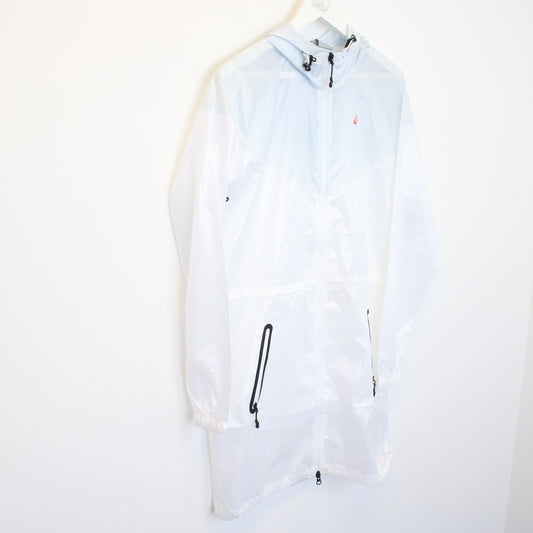 Vintage Women's  Nike jacket in white. Best fits M