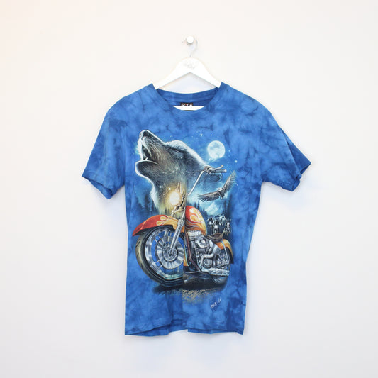 Vintage Unbranded t-shirt in blue. Best fits M