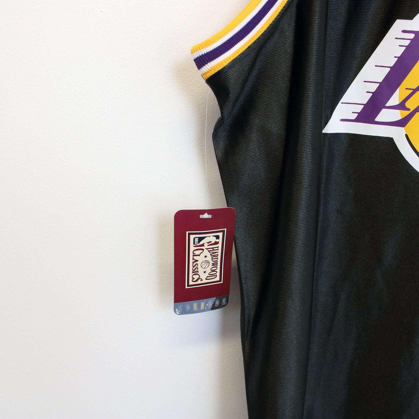 Vintage Lakers vest in black. Best fits L