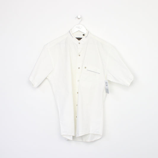 Vintage Replica YSL shirt in white. Best fits M