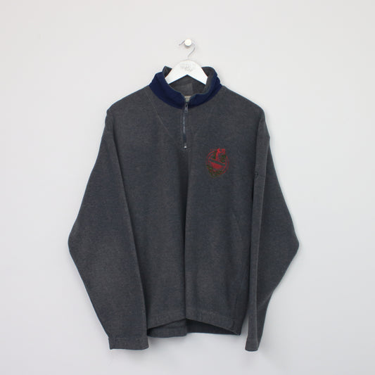 Vintage Sergio Tacchini sweatshirt in grey. Best fits L