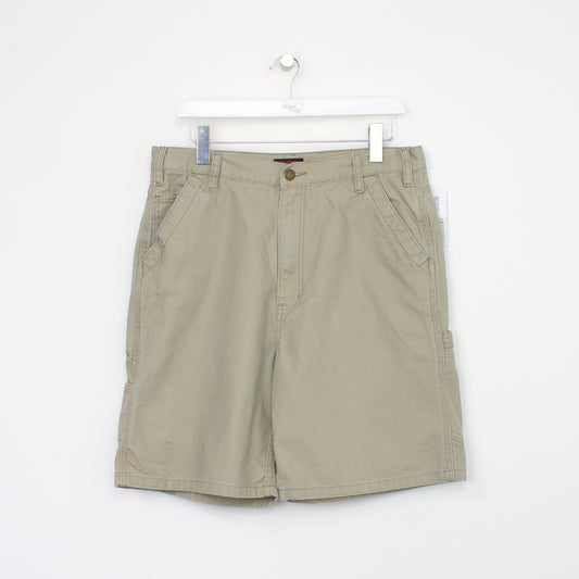 Vintage Wolverine Cargo shorts in tan. Best fits W34