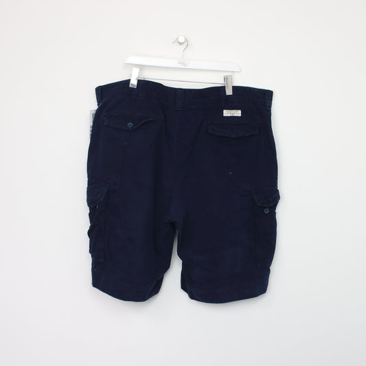 Vintage Polo Ralph Lauren Cargo shorts in navy. Best fits W46