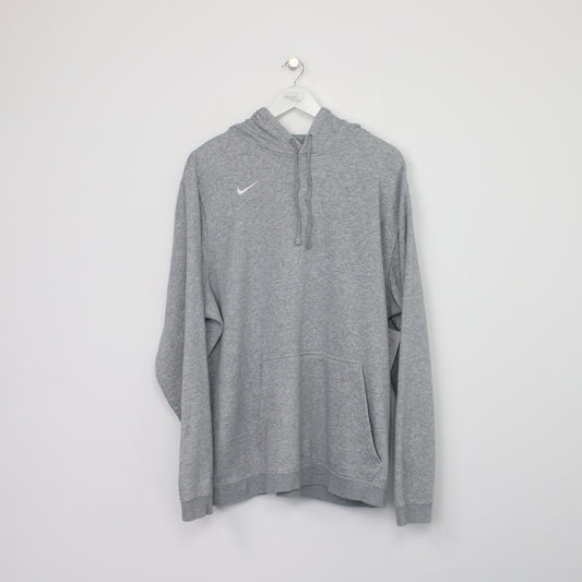 Vintage Nike hoodie in grey. Best fits XXL