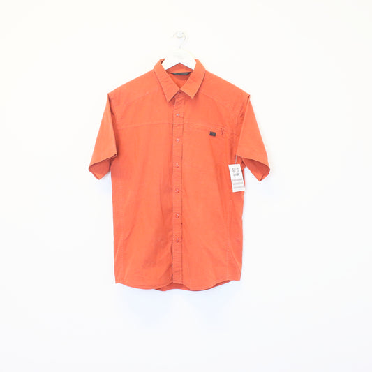 Vintage Arc'teryx shirt in burnt orange. Best fits S