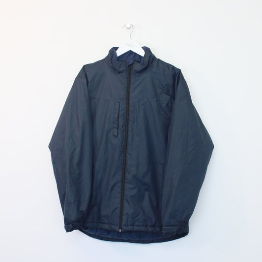 Vintage Dickies parka jacket in navy blue. Best fits M