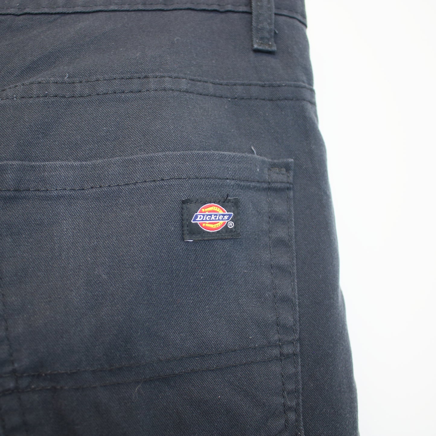 Vintage Dickies straight leg chino trousers in black. Best fits W32 L31