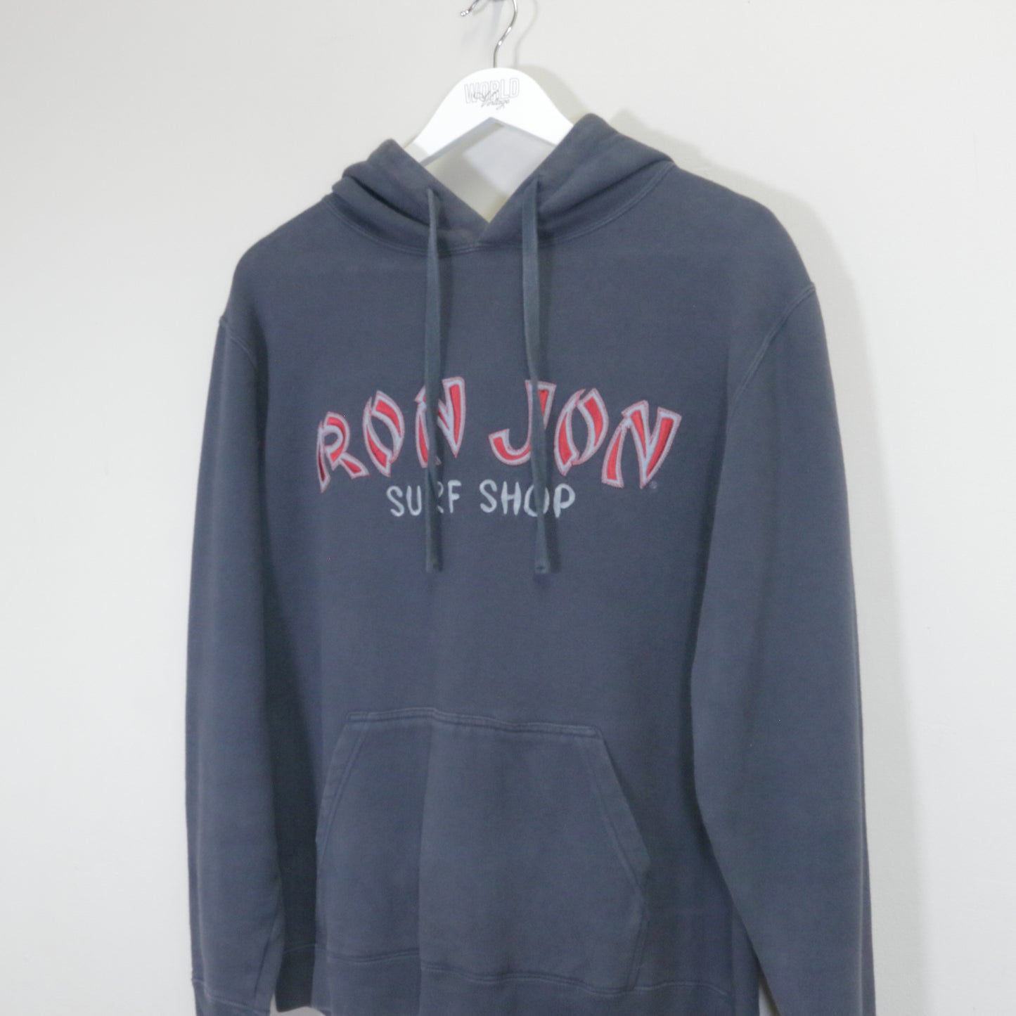 Vintage Surf Shop hoodie in navy. Best fits M