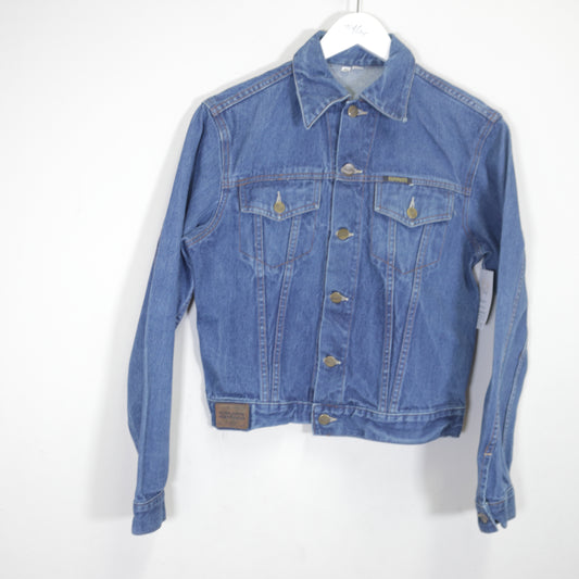 Vintage Paddocks H3 denim jacket in blue. Best fits M