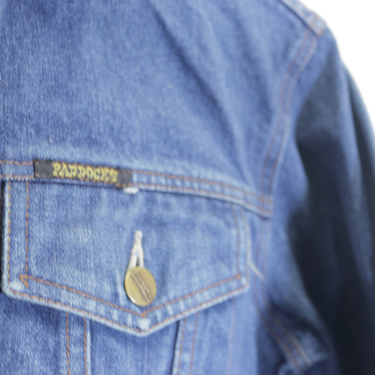 Vintage Paddocks H3 denim jacket in blue. Best fits M