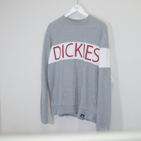 Vintage Dickies sweatshirt in grey. Best fits L
